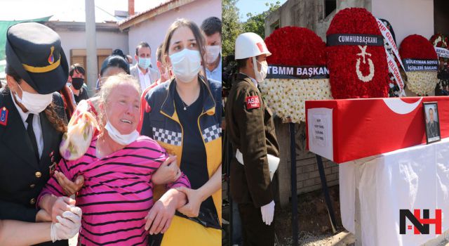 Manisa Şehidini uğurladı