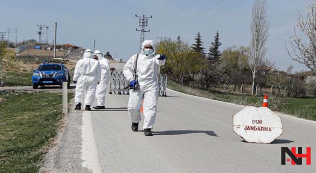 Manisa'da bir sokaktaki karantina sona eriyor