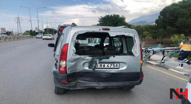 Manisa’da trafik kazası: 1 yaralı