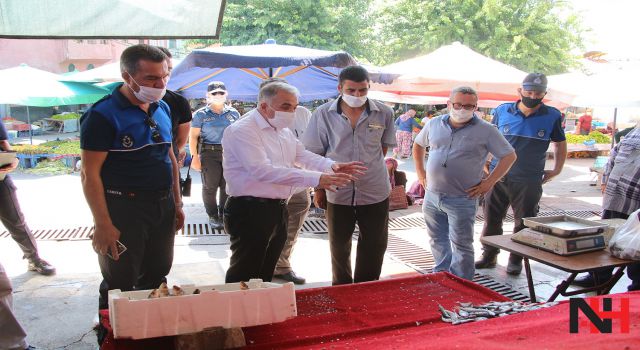 İlçe Kaymakamı maske takmayanları böyle uyardı