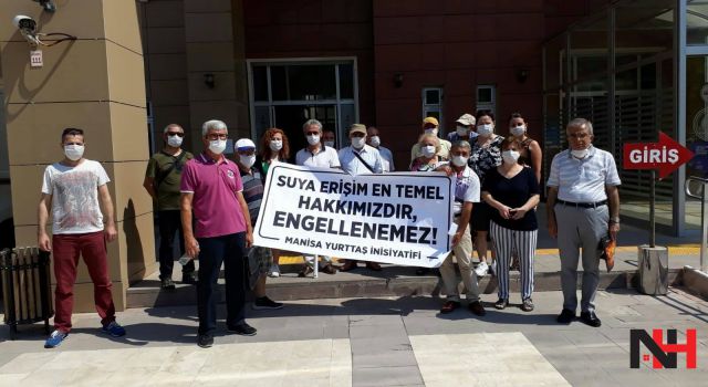 Manisa'da yüksek su bedelleri mahkemeye taşındı