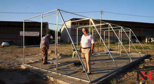 Tarımsal Kalkınma Kooperatifine sera bağışı