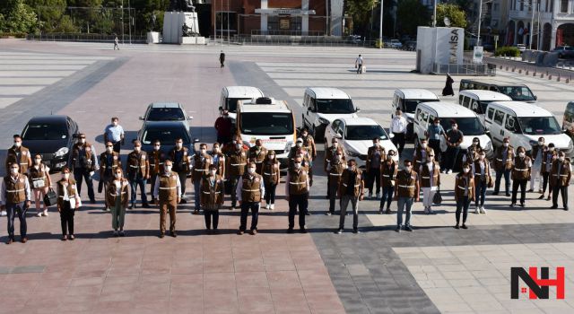 Manisa'da denetim timi sahada