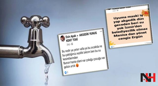 Su kesintileri vatandaşı canından bezdirdi