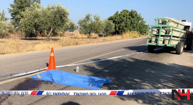 Traktörden düşen kadın hayatını kaybetti