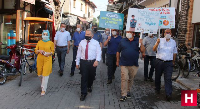 İlçe Kaymakamı'ndan dikkat çeken denetim