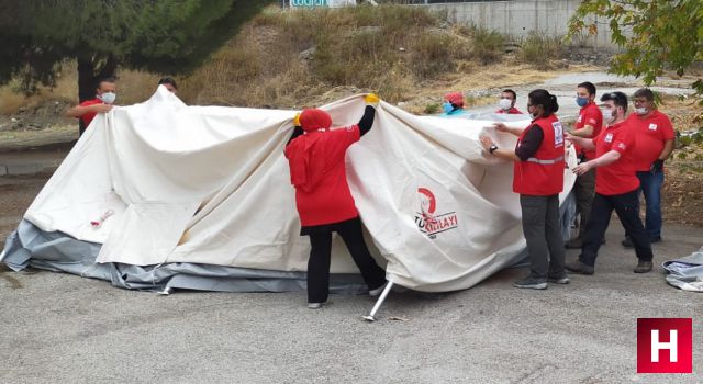 Kızılay Afet Timleri eğitimlerini aralıksız sürdürüyor