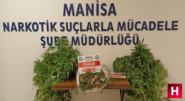 Manisa Polisi'nden dev uyuşturucu operasyonu