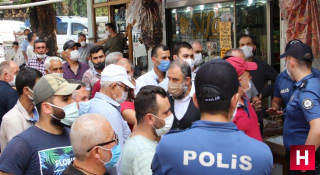 Polis Kuyumcular Çarşısı'nda önlemleri arttırdı