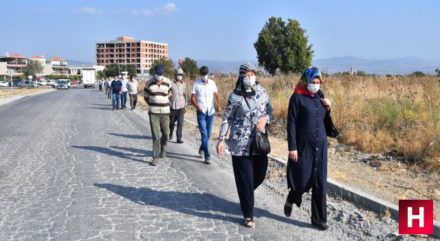 Tapular geri istenince yürüyüşe geçtiler