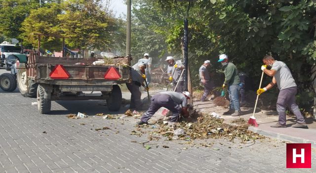 Saruhanlı Belediyesi ilçede temizlik seferberliği başlattı