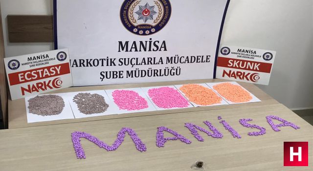 Manisa'da uyuşturucu operasyonu