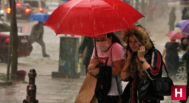 Manisa için çok kuvvetli sağanak yağış uyarısı