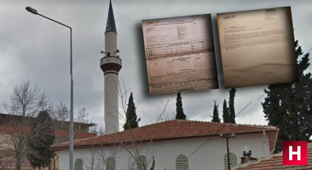 Manisa'da ekipler camide kaçak elektrik kullanıldığını tespit etti müftülüğe ceza yağdı