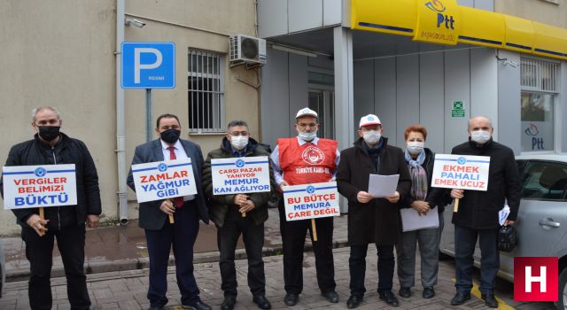 Manisa’da zammı beğenmeyen memurlar Cumhurbaşkanına mektup gönderdi