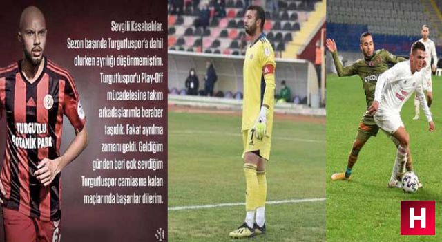 Turgutluspor dağılıyor 3 isim takımdan ayrıldı