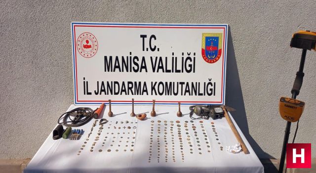 Manisa'da tarihi eser operasyonu