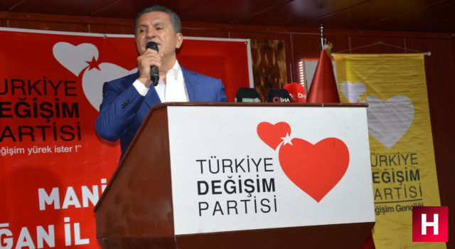 Sarıgül Manisa'da muhalefeti eleştirdi 5T formülünü anlattı