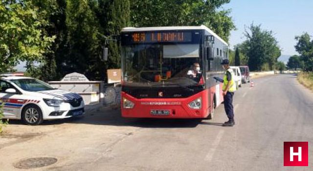 Manisa'da denetlenen toplu ulaşım araçlarına toplamda 40 bin TL ceza kesildi