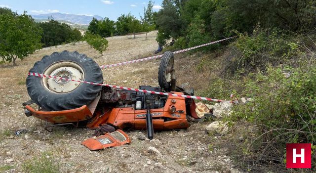 Manisa'da traktör kazası: 1 ölü