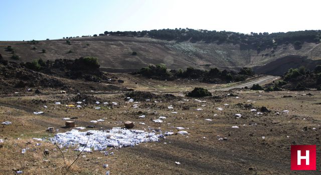 UNESCO tescilli Jeopark alanını çöplüğe çevirdiler