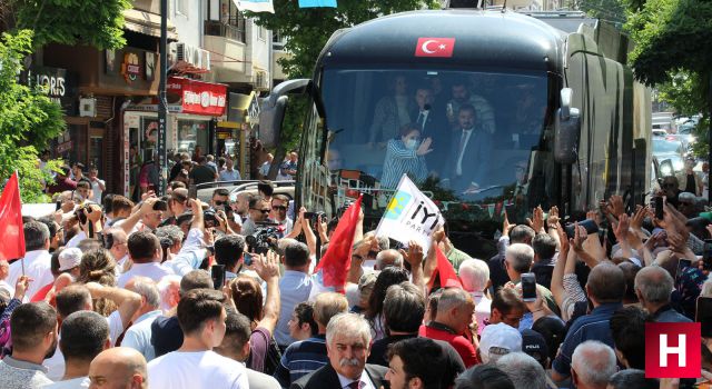 Manisa'nın ilçelerinde Akşener'e büyük ilgi