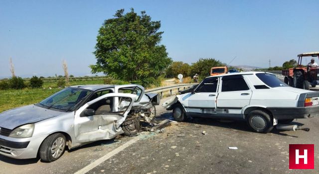 Kazaya sebep olan sürücü kaçtı: 2 yaralı