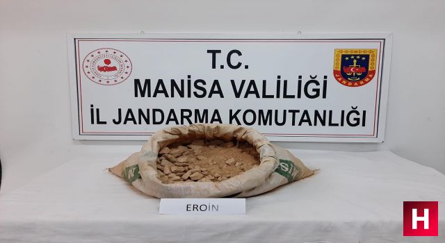 Turgutlu'da 14 kilo eroin yakalandı