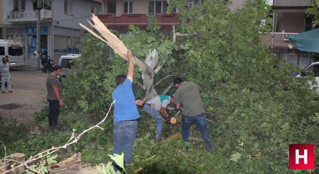 Manisa'ya kuvvetli rüzgar ve fırtına uyarısı