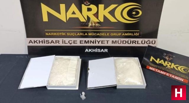 1 kilo 497 gram metamfetamin ele geçirildi