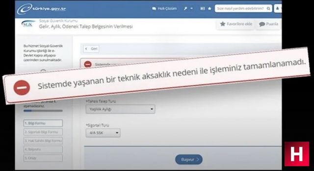 EYT başvuruları yapılamıyor