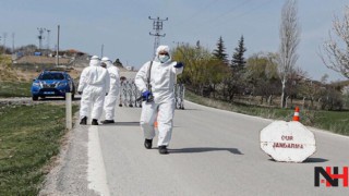 Manisa'da bir sokaktaki karantina sona eriyor