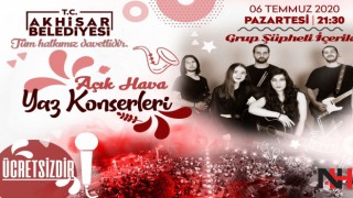 Akhisar 'Açık Hava Yaz Konserleri' başlıyor