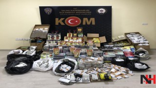 Manisa polisinden makaron operasyonu