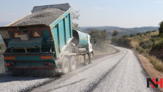 Manisa’da 5 ilçede asfalt çalışması