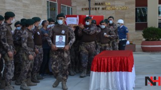 Akhisarlı Özel Harekat Polisi son yolculuğuna uğurlandı