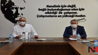 İmar için yine fikir alışverişinde bulundular