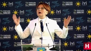 İYİ Parti Lideri Akşener, 2. Olağan Kurultayı'nda konuştu