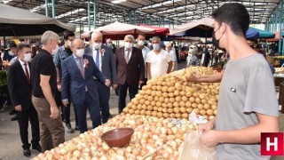 Vali Karadeniz'den covid-19 denetimi