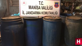 Manisa'da 4 bin 700 litre sahte içki yakalandı