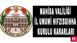 Manisa'da paket servis ve sigara yasağıyla ilgili yeni karar