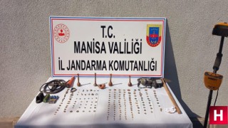 Manisa'da tarihi eser operasyonu