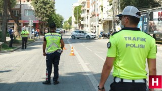 Jandarma ve emniyetten ortak trafik denetimi