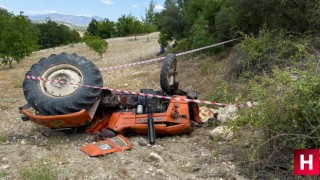 Manisa'da traktör kazası: 1 ölü