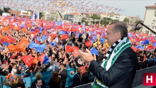 Cumhurbaşkanı Erdoğan Manisa'da miting yapacak