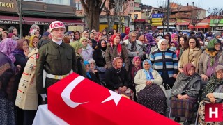 Trafik kazasında yaşamını yitiren subaya acı veda