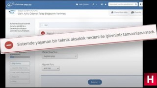 EYT başvuruları yapılamıyor